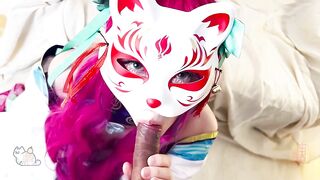 Yuzukitty OnlyFans 阿狸的神秘盲盒 九尾狐的精魄榨取