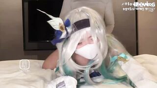 小欣奈【崩坏星穹铁道】流萤cos_淫荡妹妹口穴服务哥哥肉棒