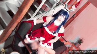 圣诞快乐雏田和鸣人的羞羞圣诞夜，今天我就是鸣人君的圣诞礼物呢