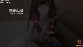 [糖心Vlog] 哥伦比娅现世 只为索取你的精液 猛骑肉棒榨精中出 - 小欣奈